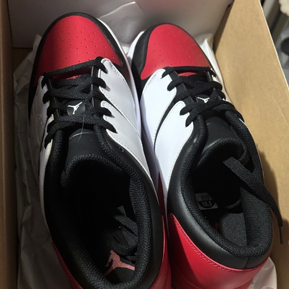 Jordan Other - Jordan Nu Retro 1 Low in Varsity Red and Black